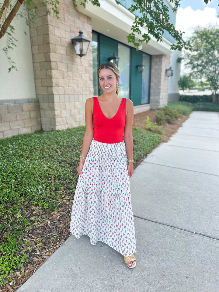 Dixie Flora Maxi Skirt
