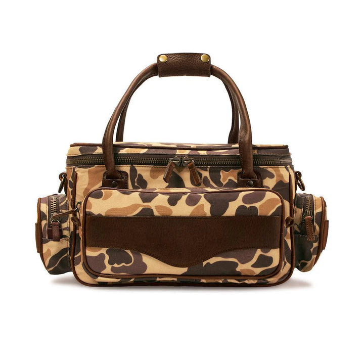 Mission Mercantile White Wing Waxed Canvas Guide Bag - Smoke Vintage Camo