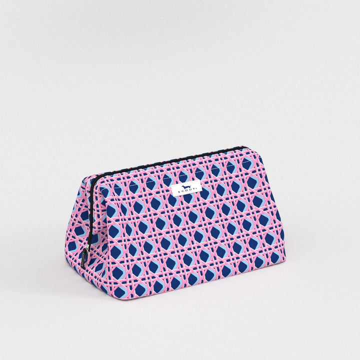 Scout Big Mouth Makeup Bag - Wisteria Cane
