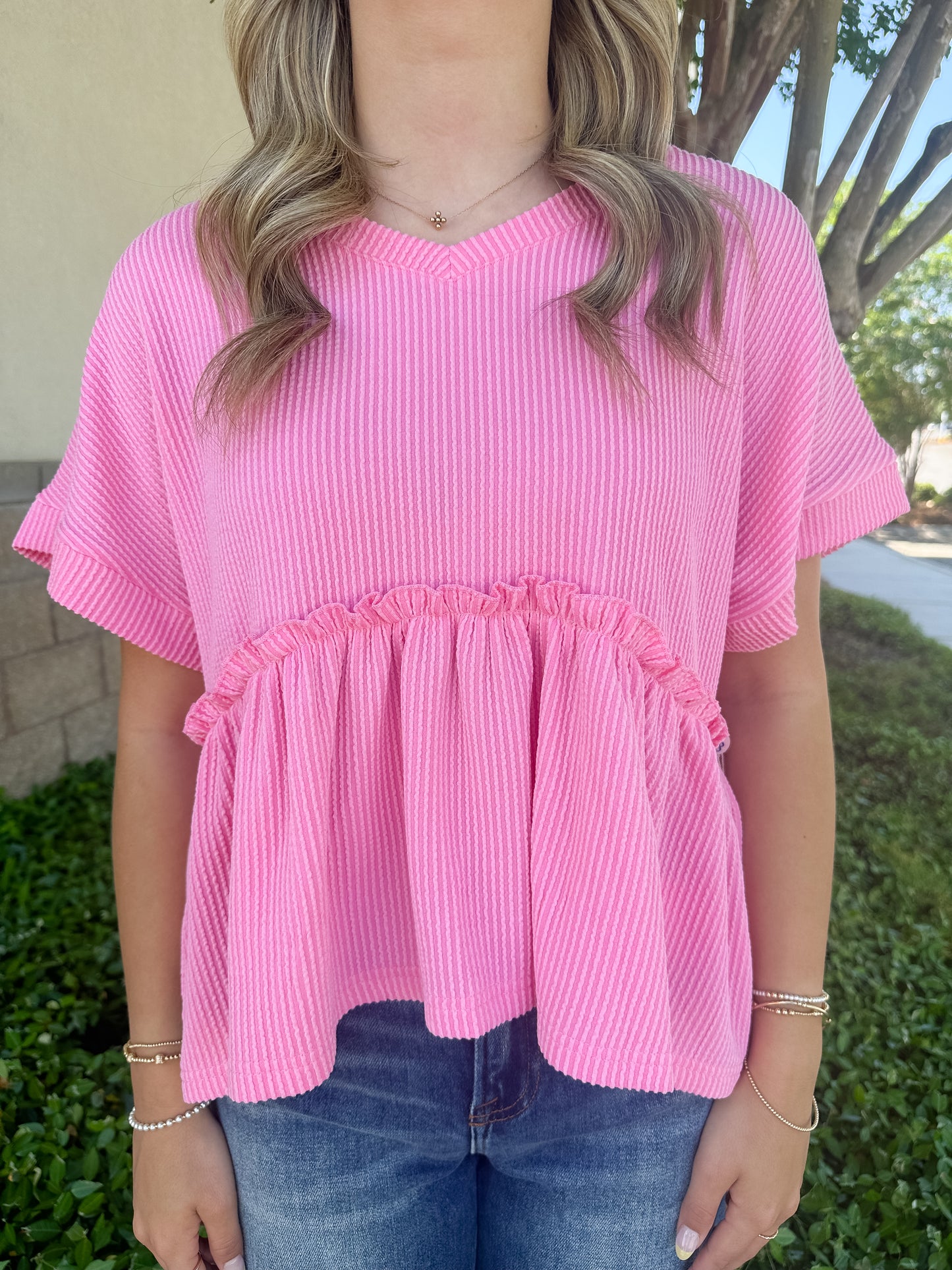 Tessa Top -Pink