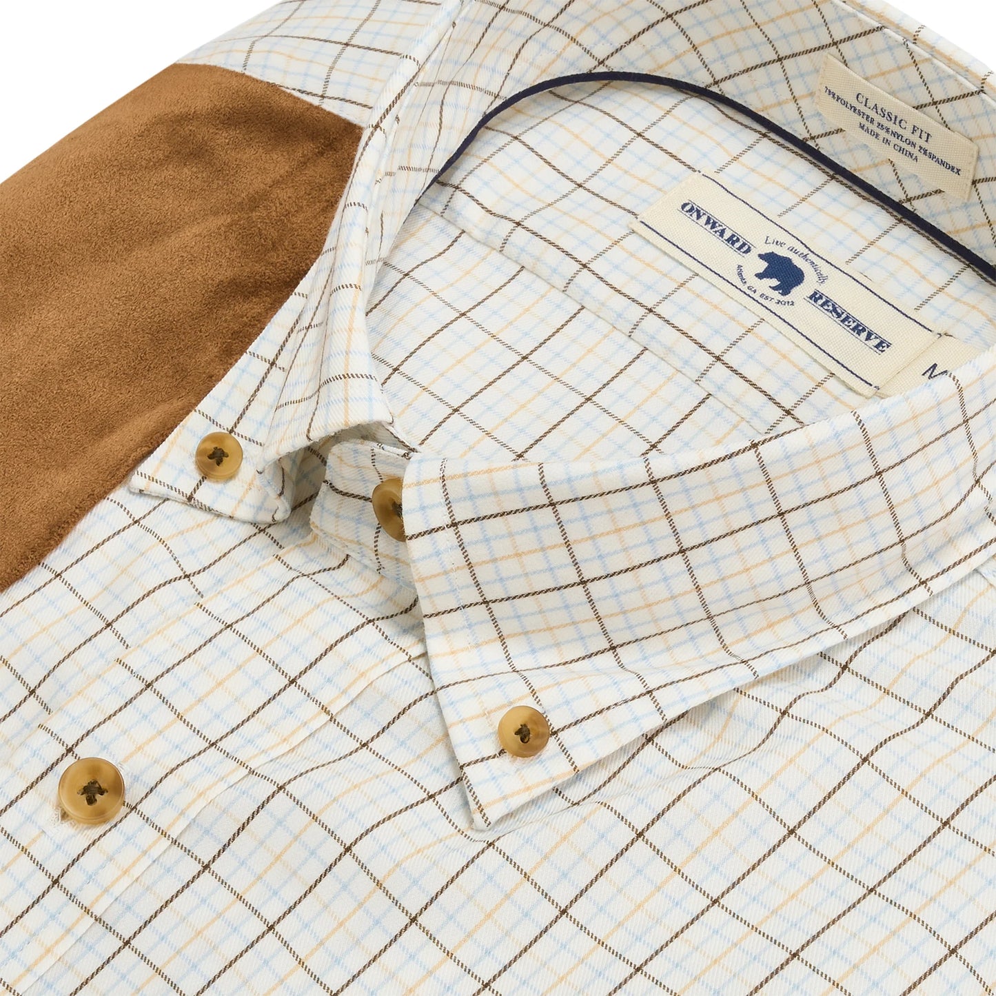 Onward Reserve Huntsman Performance Twill Shooting Shirt - Frosted Almond
