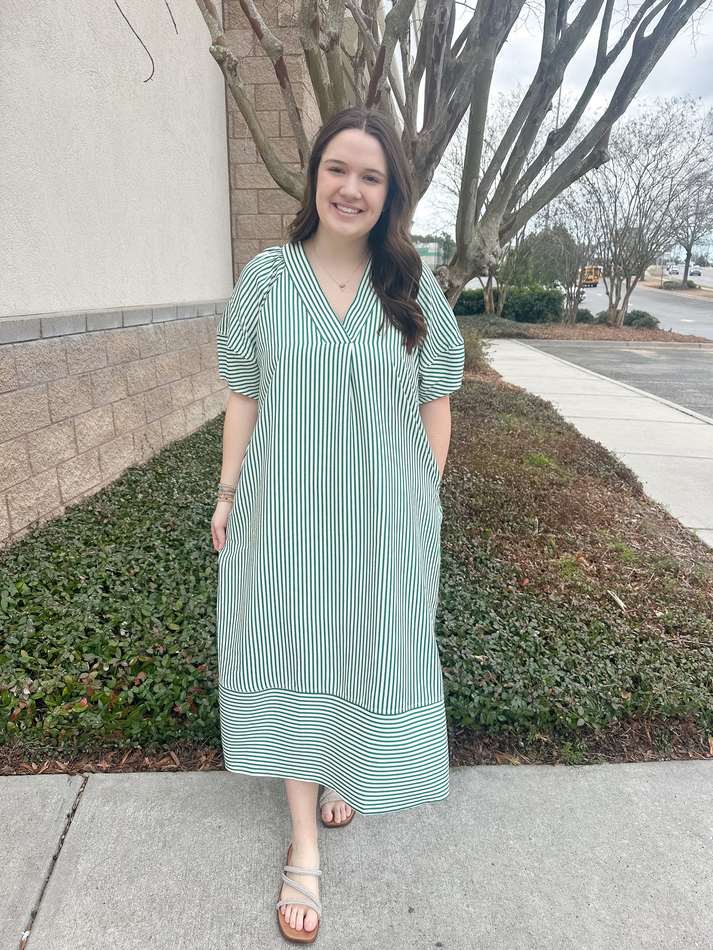 Rein Maxi Dress - Green