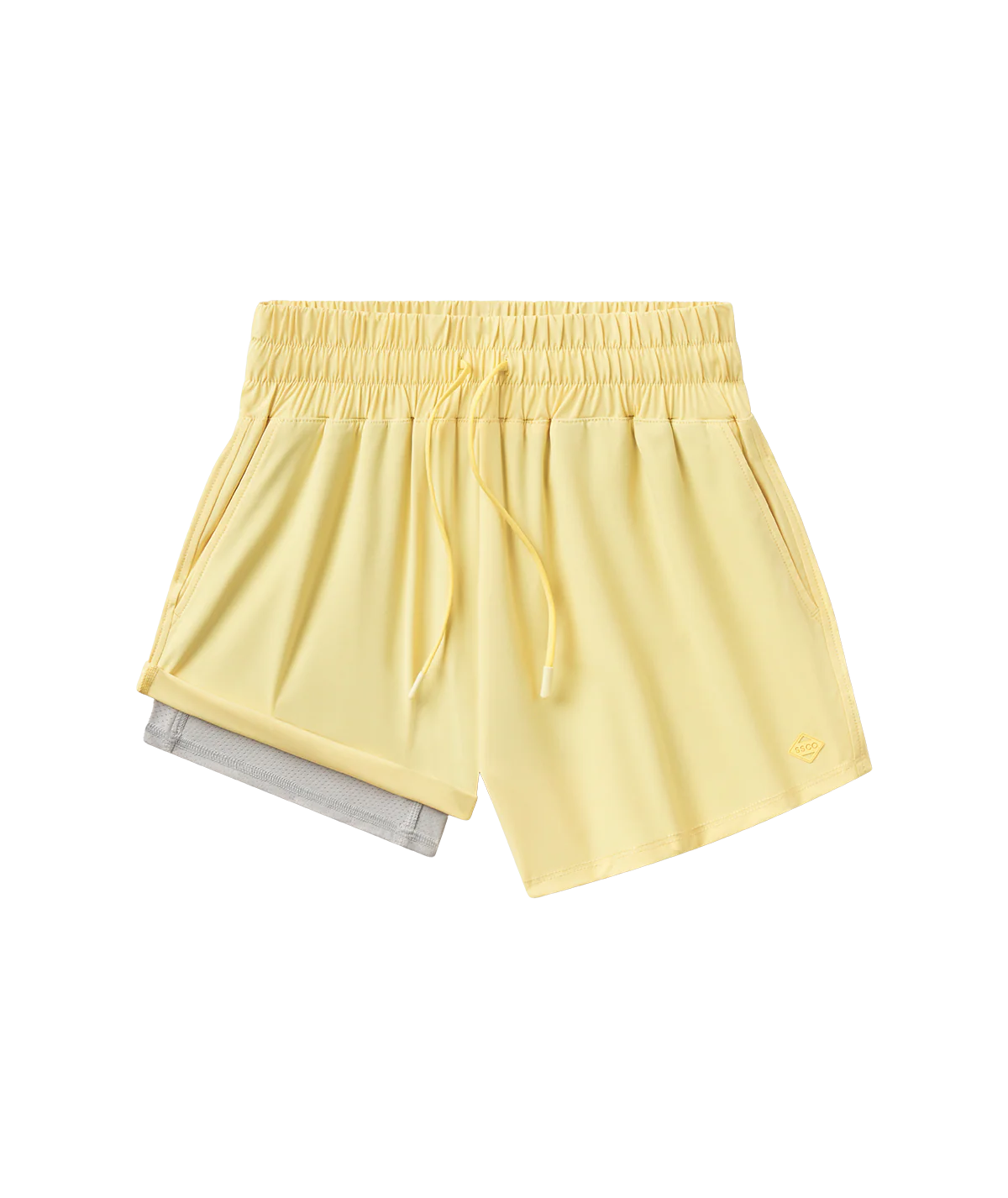 SSCO Women’s S26 Lined Hybrid Short - Lemon Drop