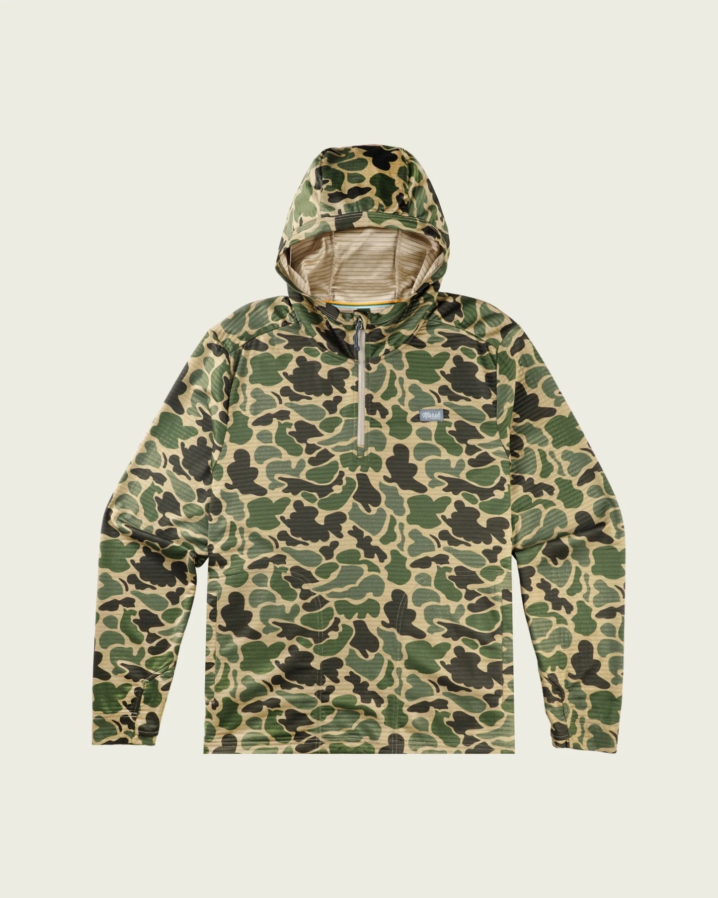 Marsh Wear Men’s Sullivan Hagood Hoodie - Green Mallard Camo