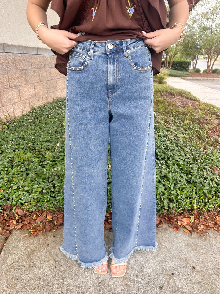 Selene Stud Jeans