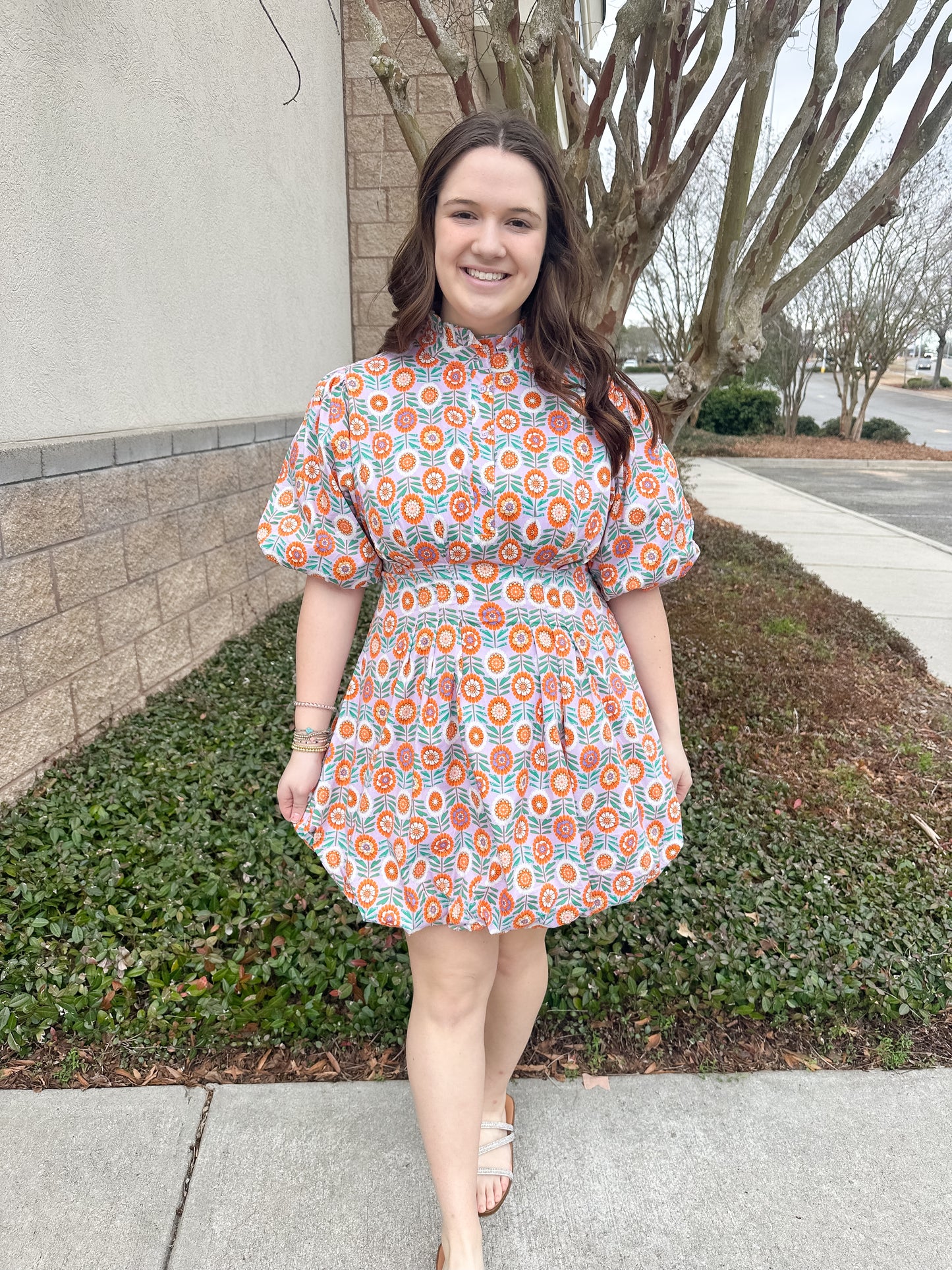 Prim Bubble Mini Dress