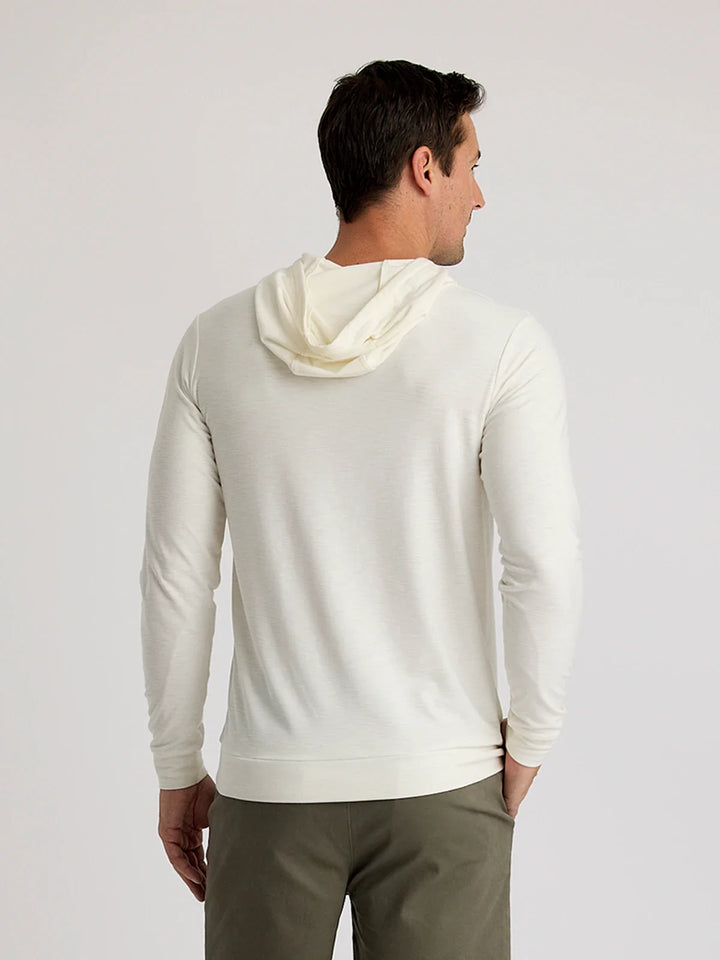 Free Fly Men’s Bamboo Slub Hoodie II - Sea Salt