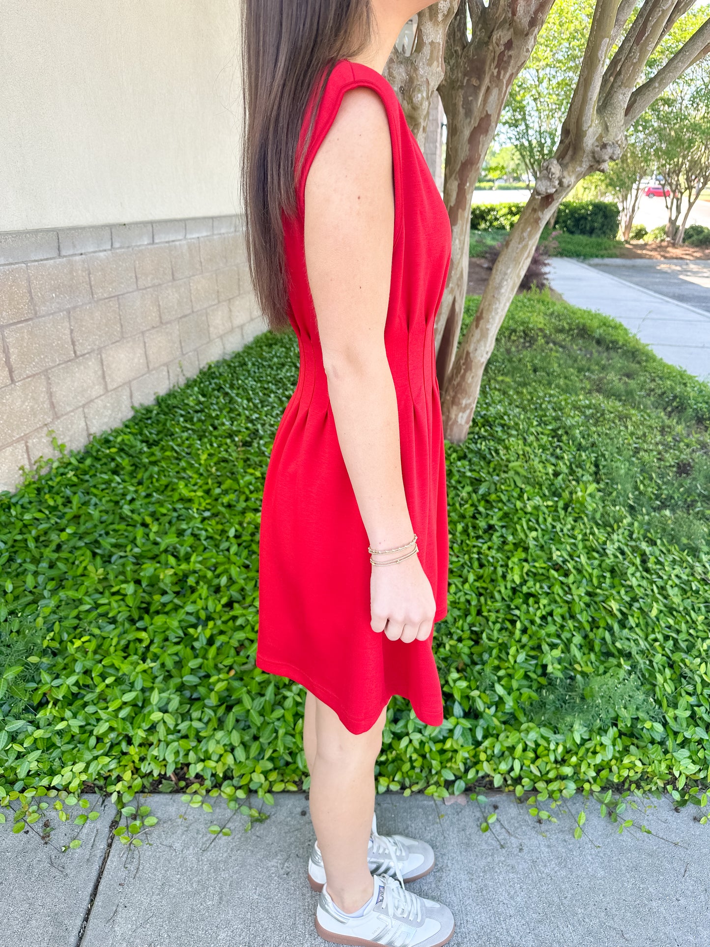 Charlie Dress - Red