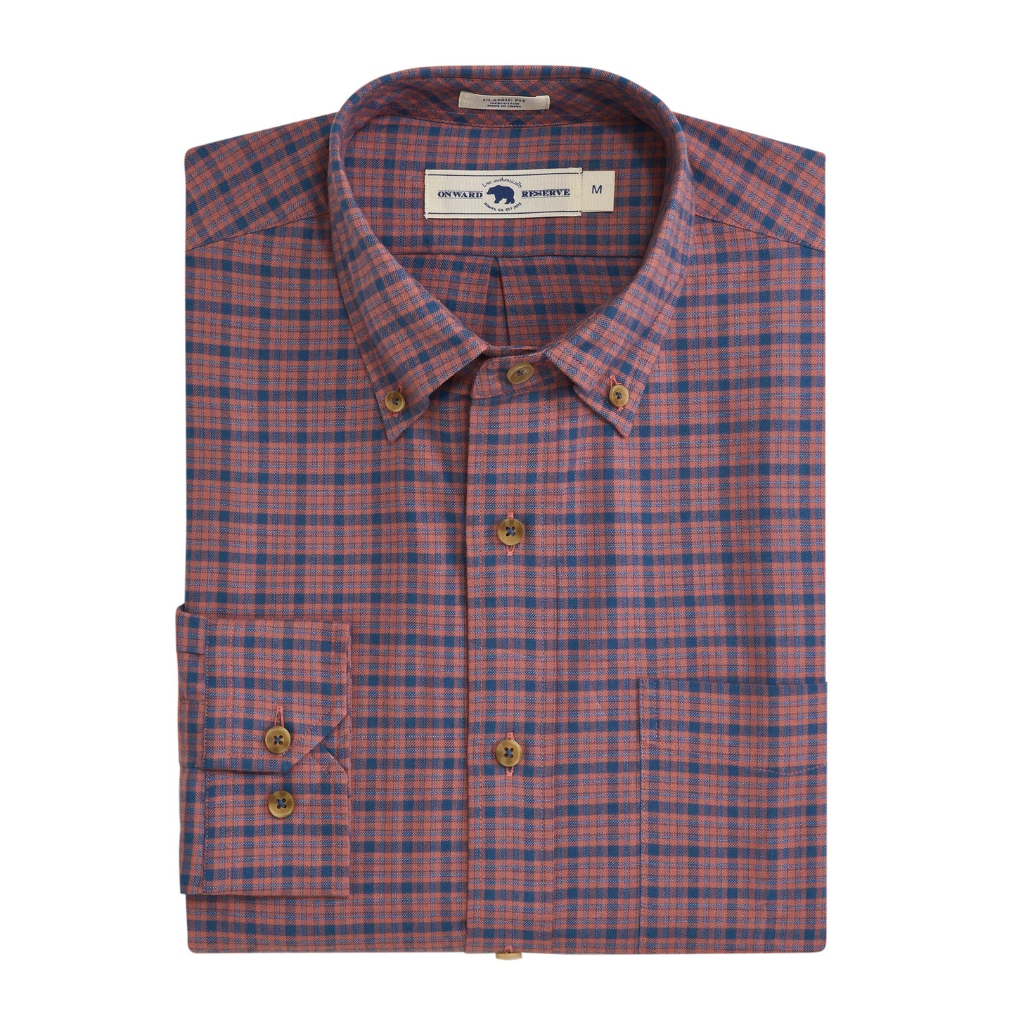 Onward Reserve Meeting Featherweight Flannel - Withered Rose