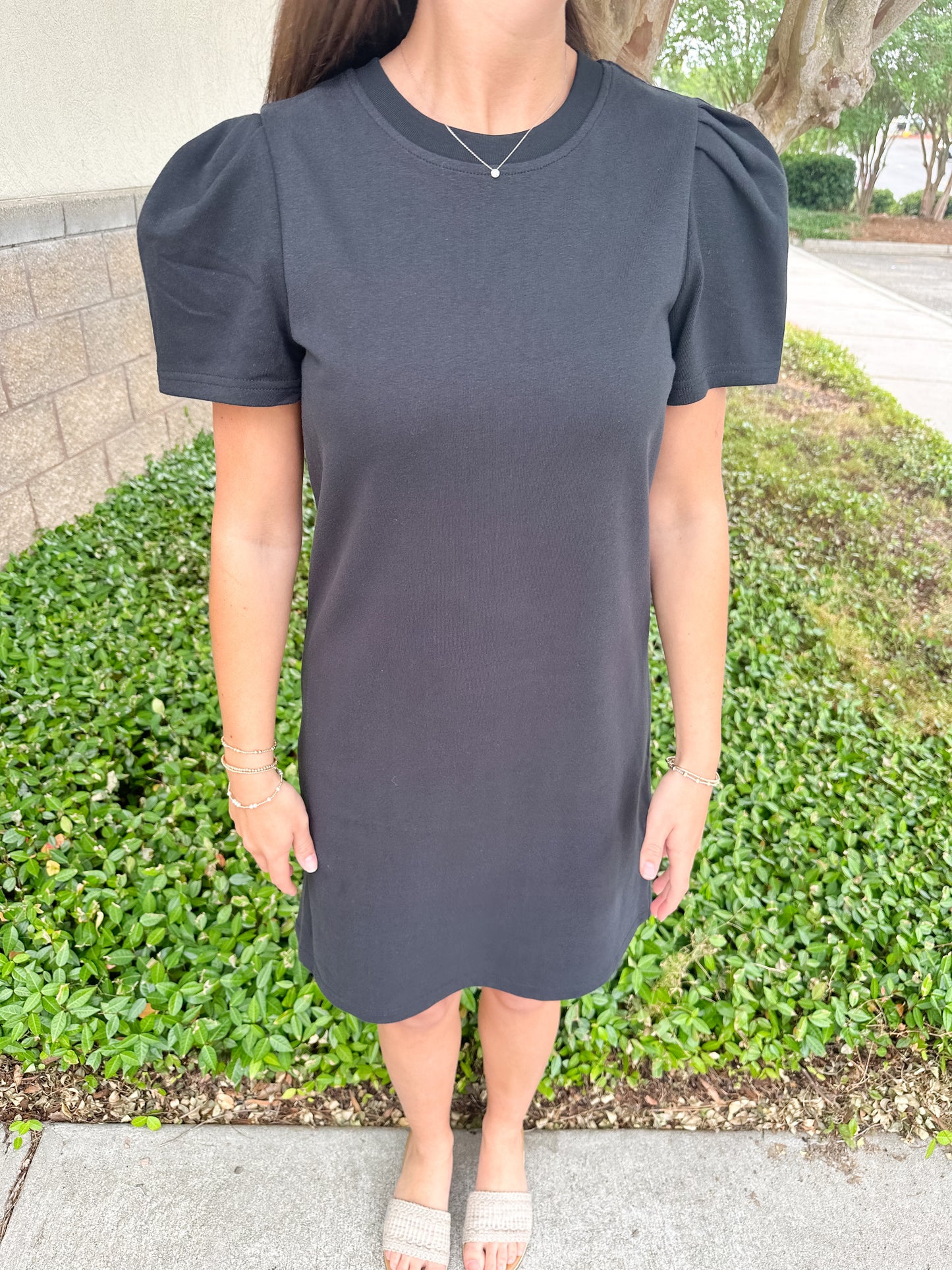 Carolina T-Shirt Dress - Black