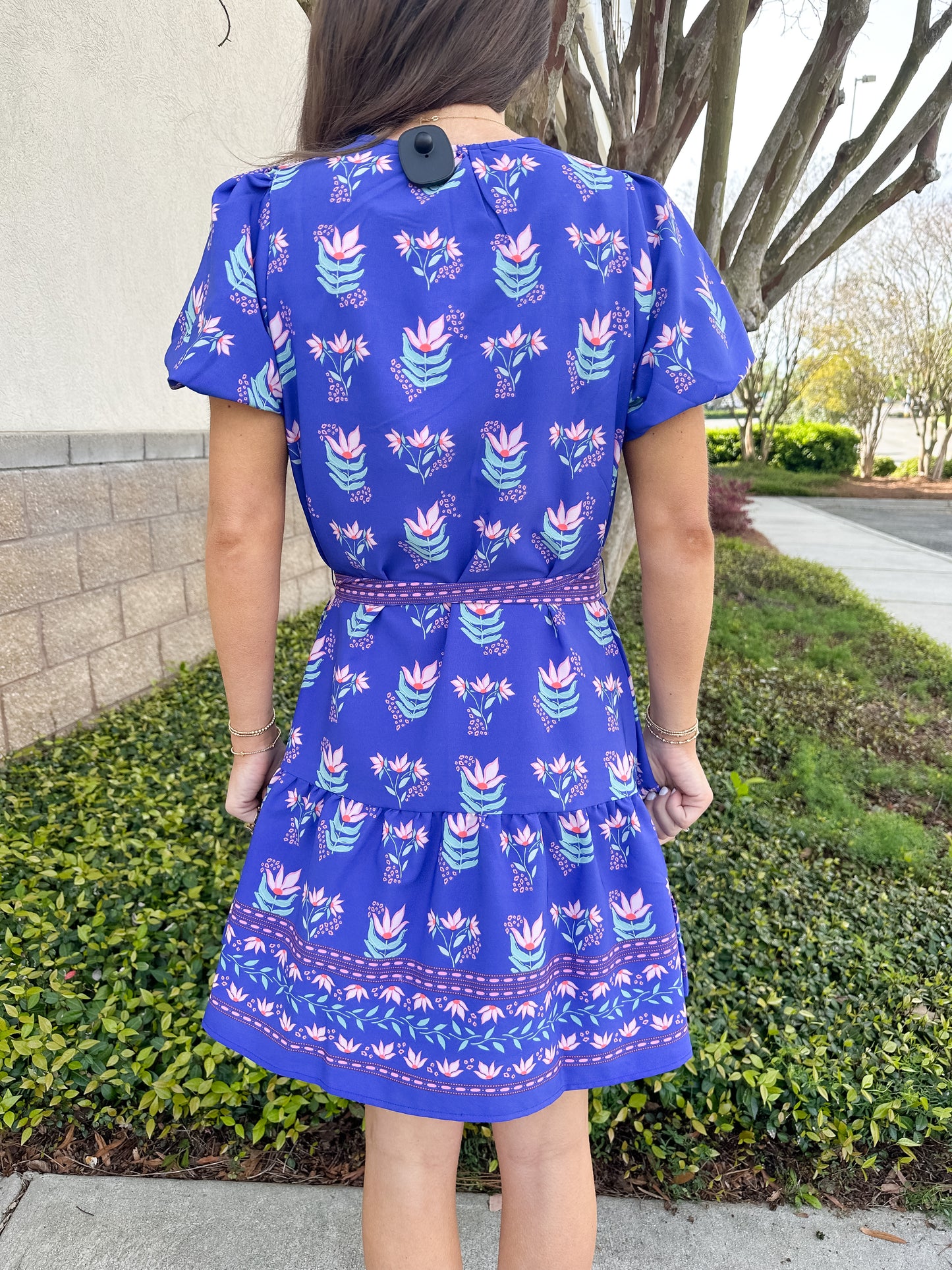 Addison Dress - Petal Keepsake Blue