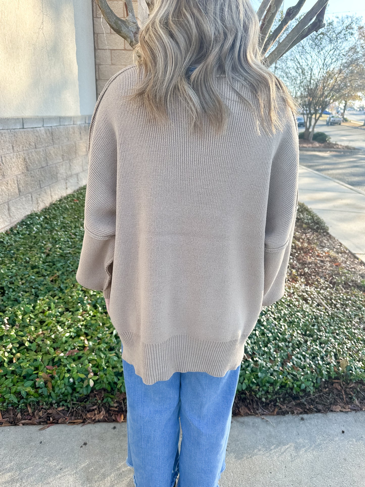 Sunday Snuggle Mock Neck Sweater
