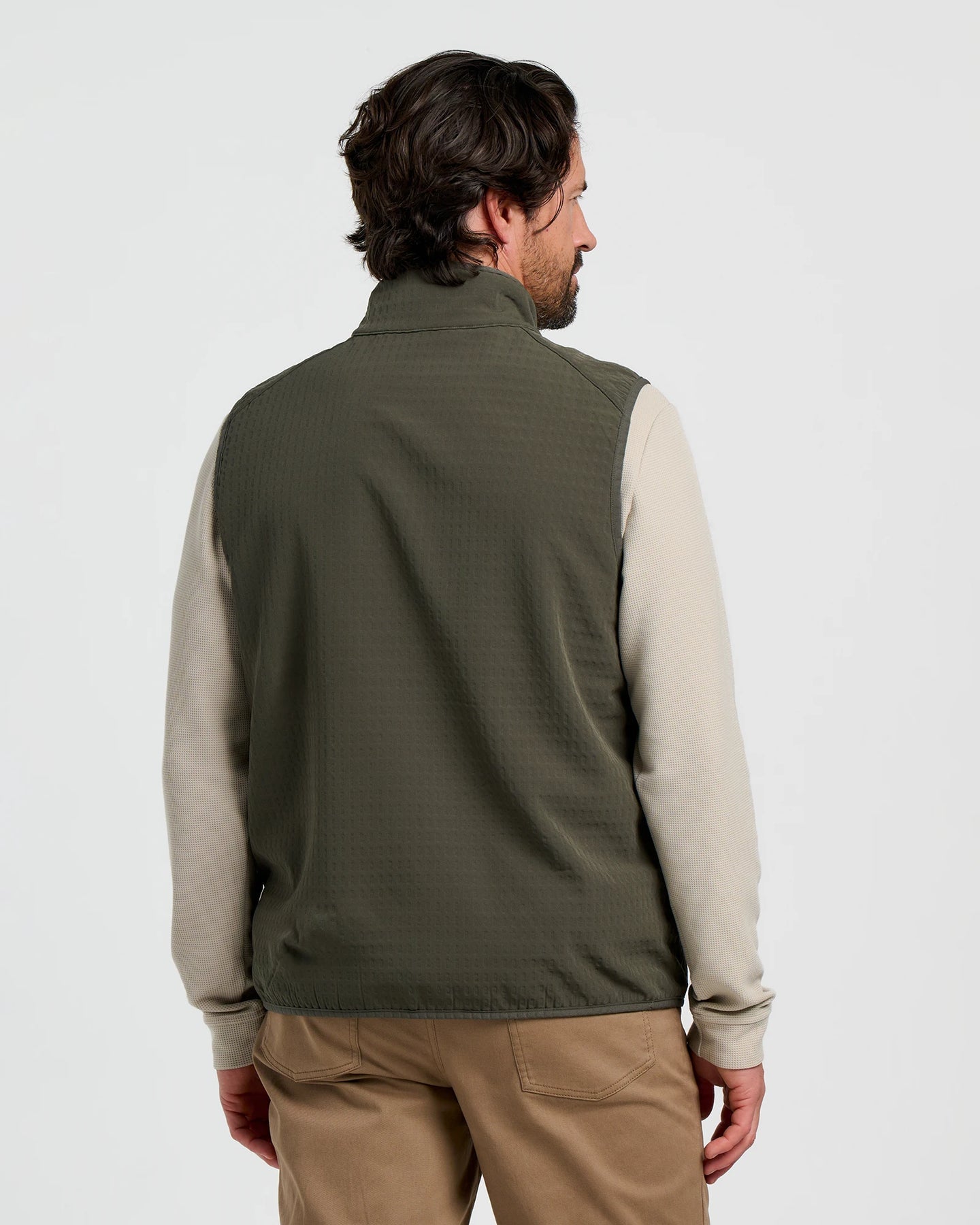 FreeFly Men’s Gridback Fleece Vest - Dark Forest