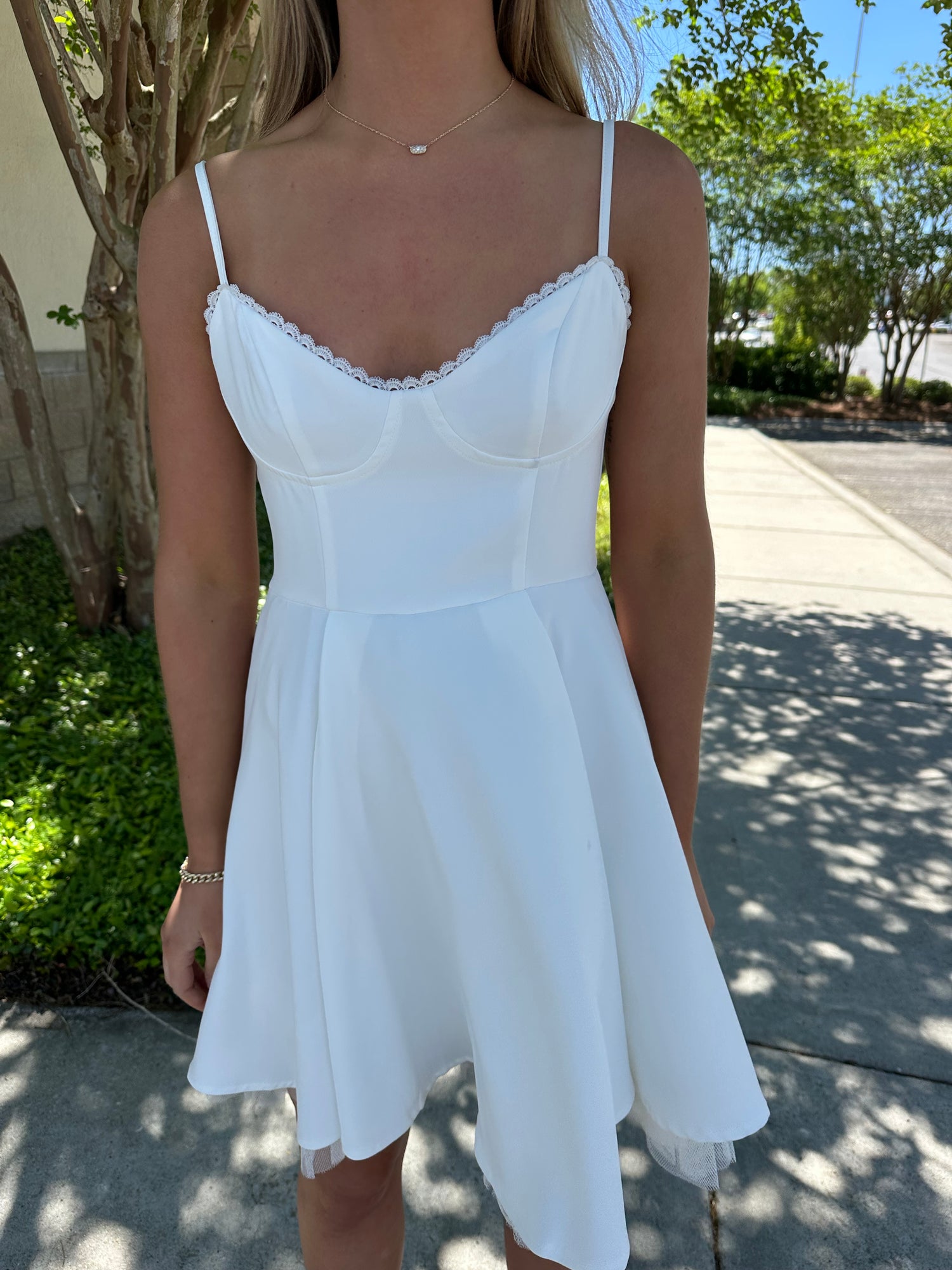 Fit & Flare Mini Dress Red / S