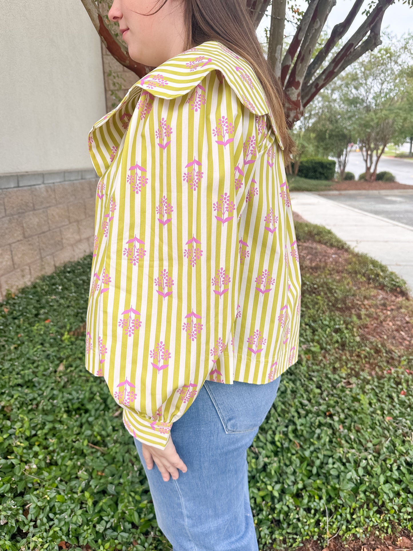 Fairly Collar Top