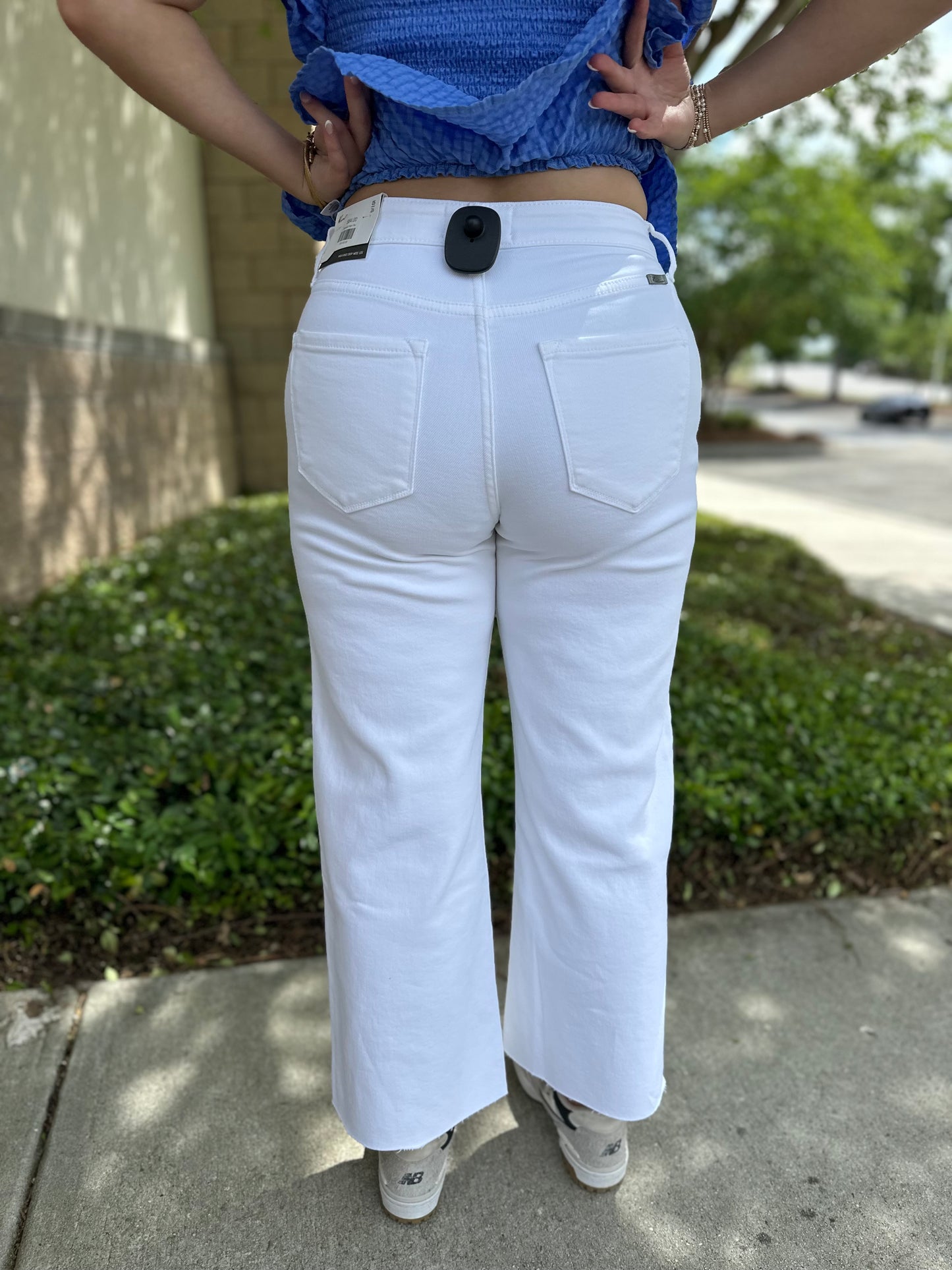 Dianella High Rise Crop Wide Leg Jeans