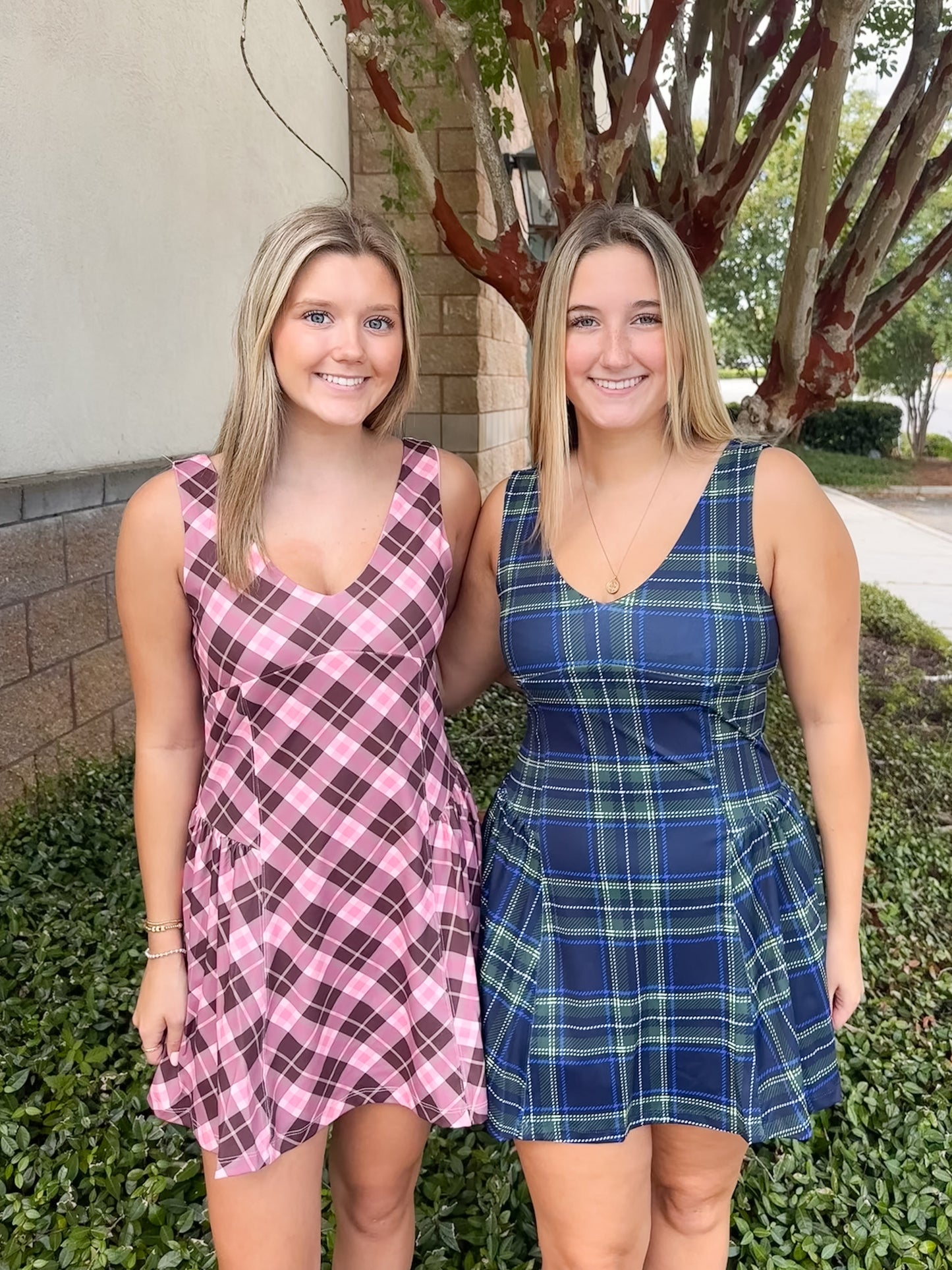 Patricia Plaid Active Dress