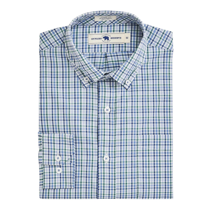 Onward Reserve Augustus Classic Fit Quad Woven Button Down