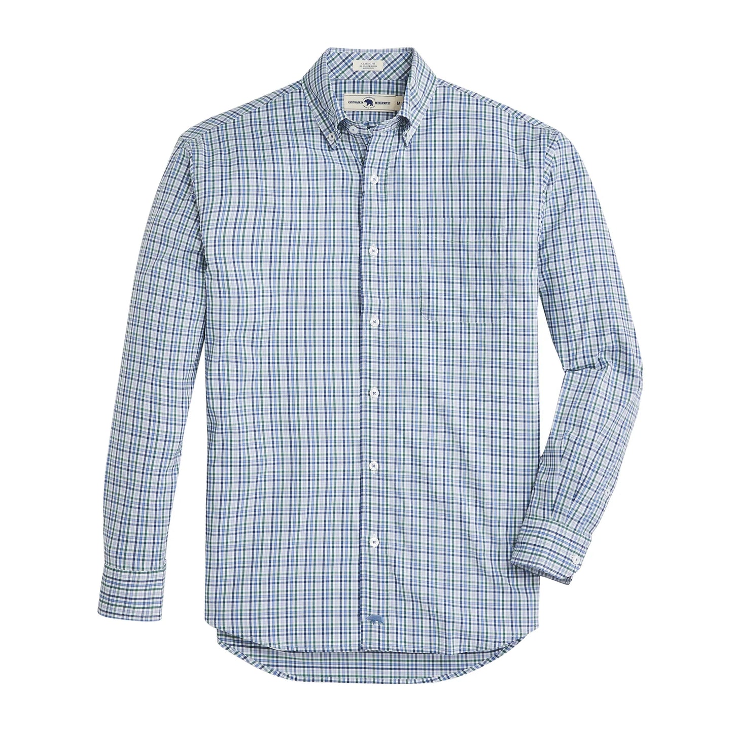 Onward Reserve Augustus Classic Fit Quad Woven Button Down