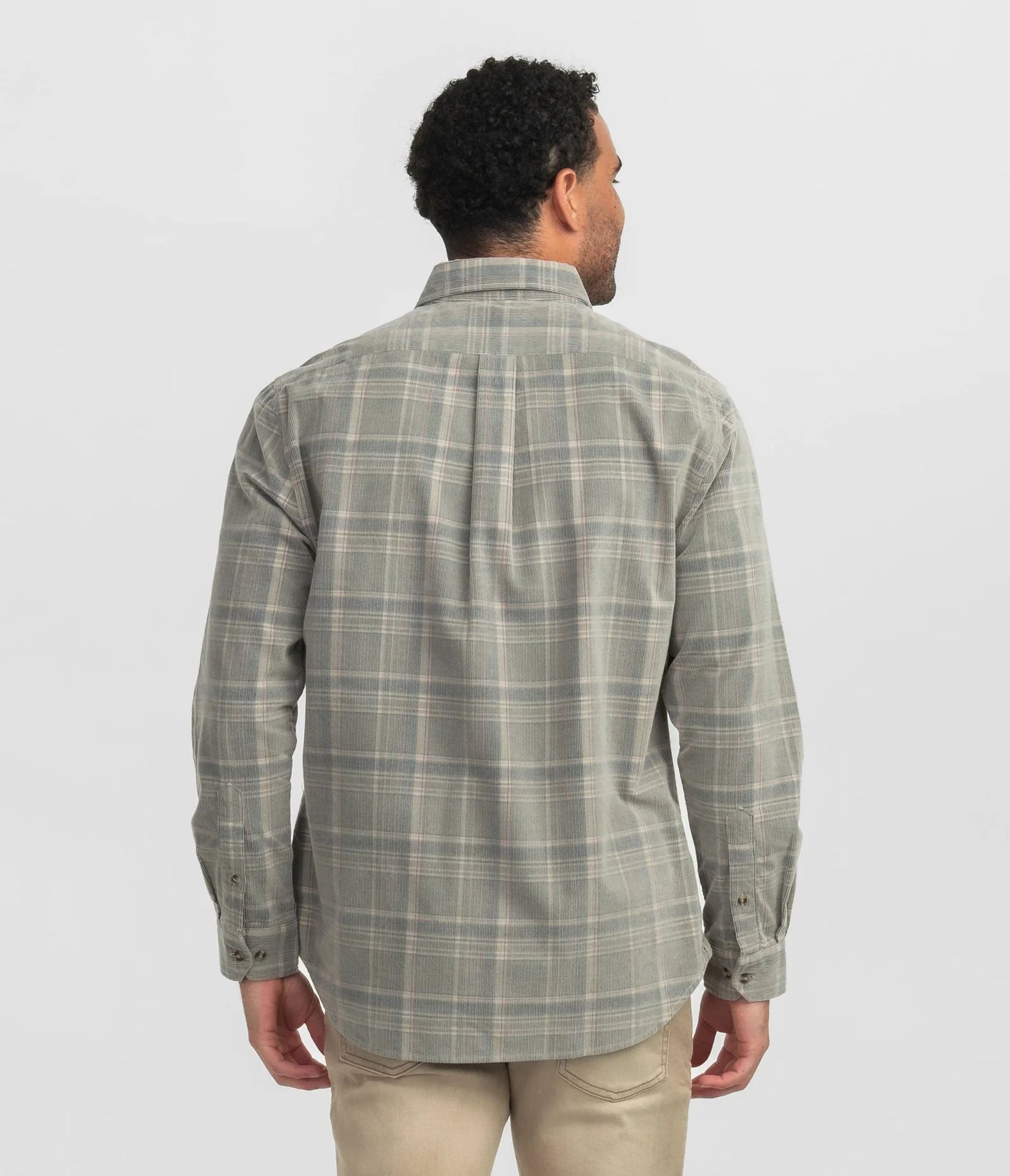 SSCO Men's Braxton Lightweight Cord Flannel