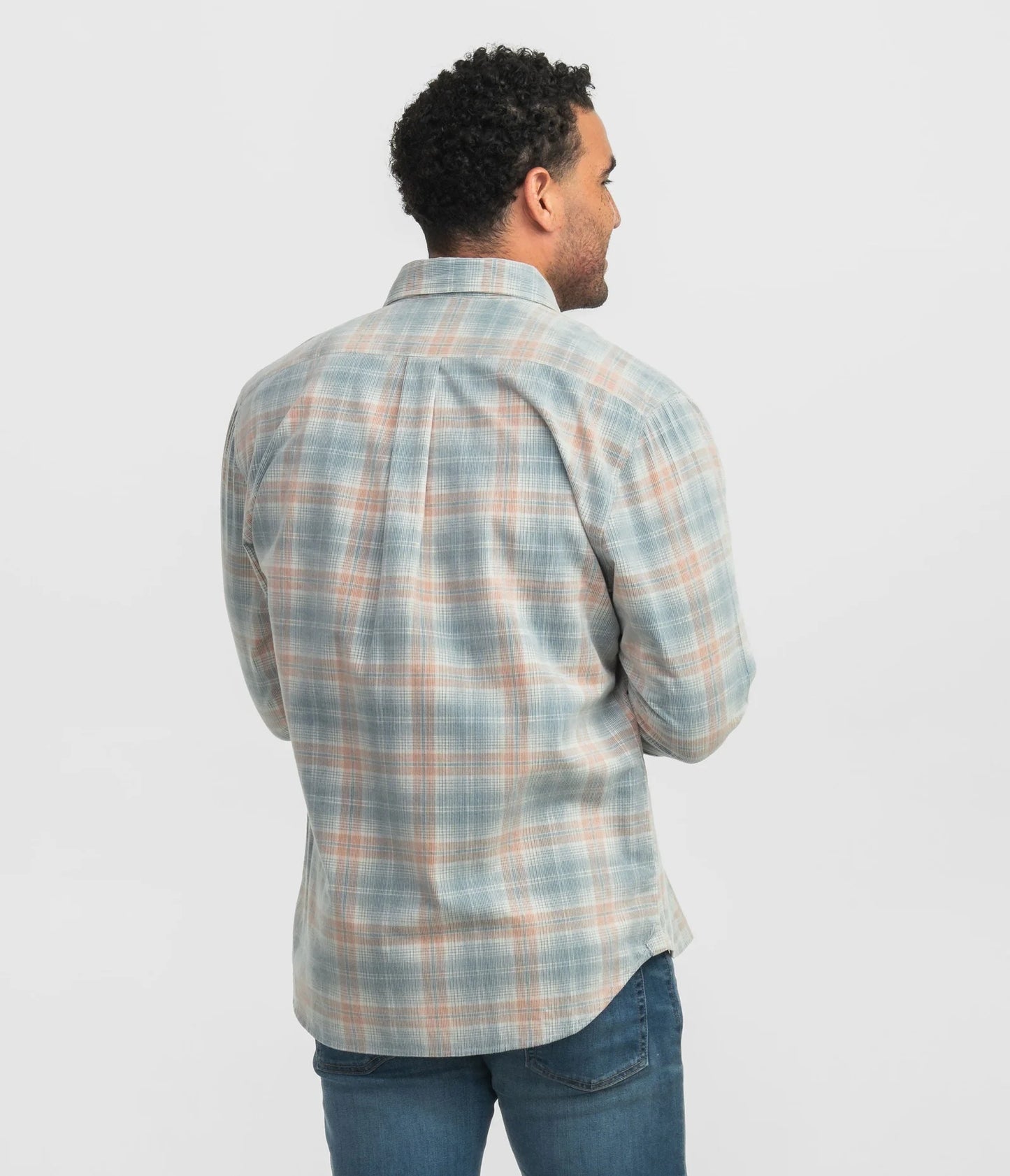 SSCO Men's Braxton Lightweight Cord Flannel