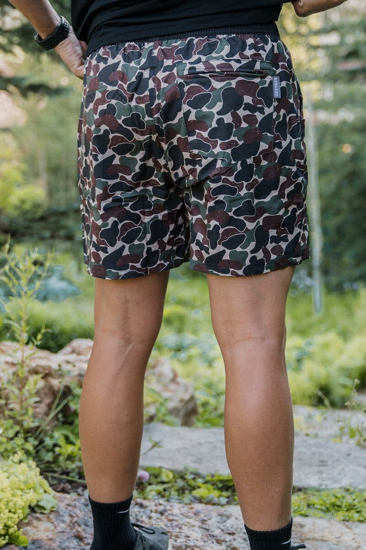 Men’s Burlebo Athletic Short - Throwback Camo