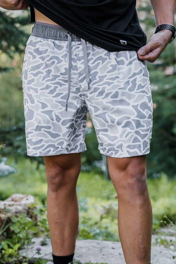 Men’s Burlebo Athletic Short - White Camo