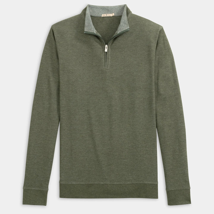 Genteal Fall ‘24 Cotton Modal 1/4 Zip - Olive