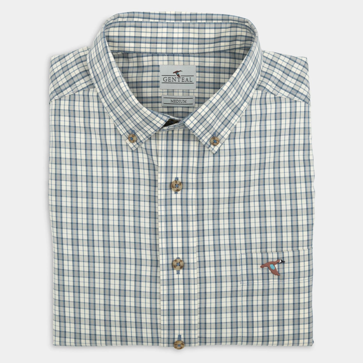 Genteal Fall ‘24 Bozeman Sport Shirt - Limestone Plaid