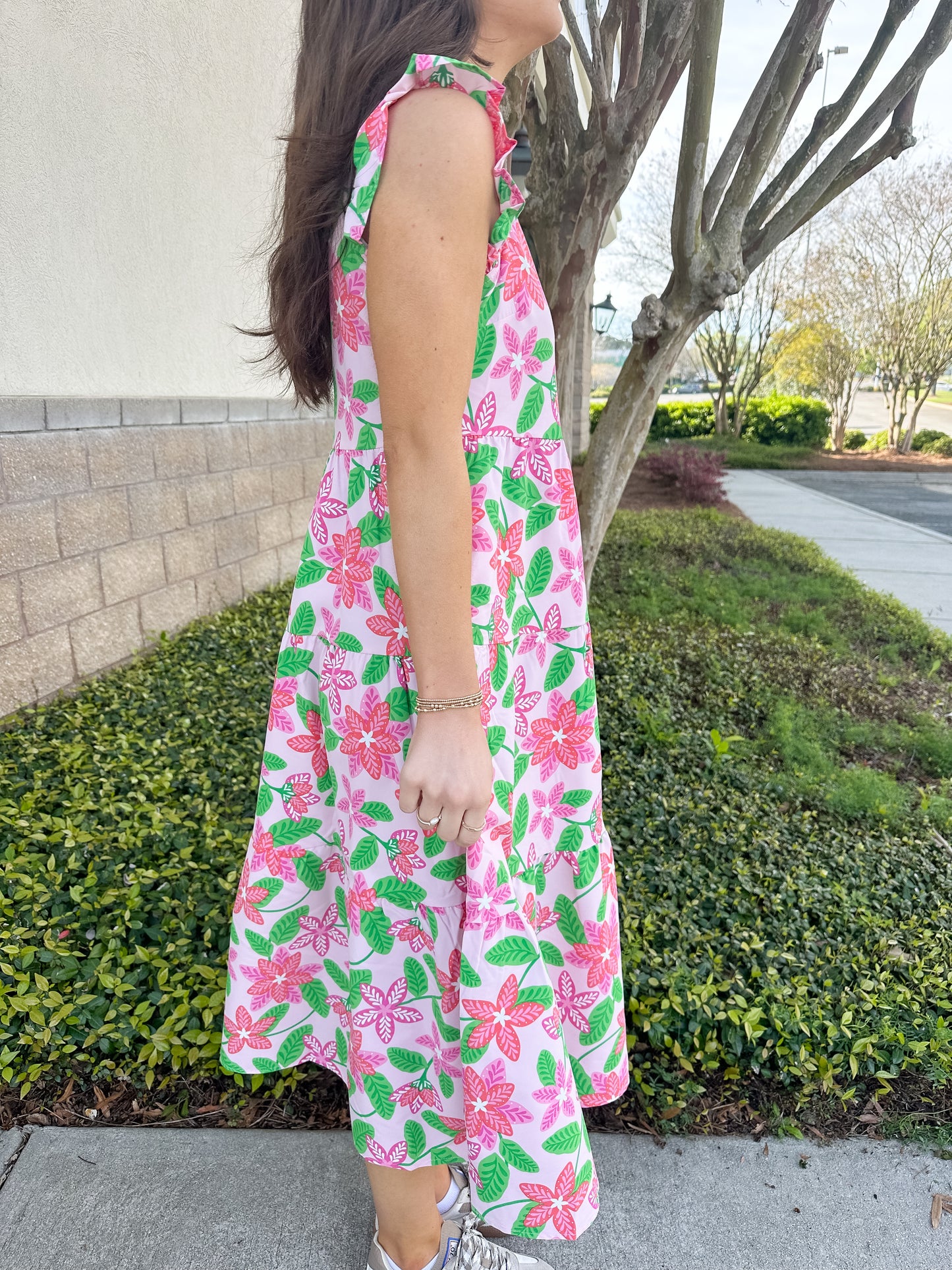 Kari Dress - Island Muse Pink