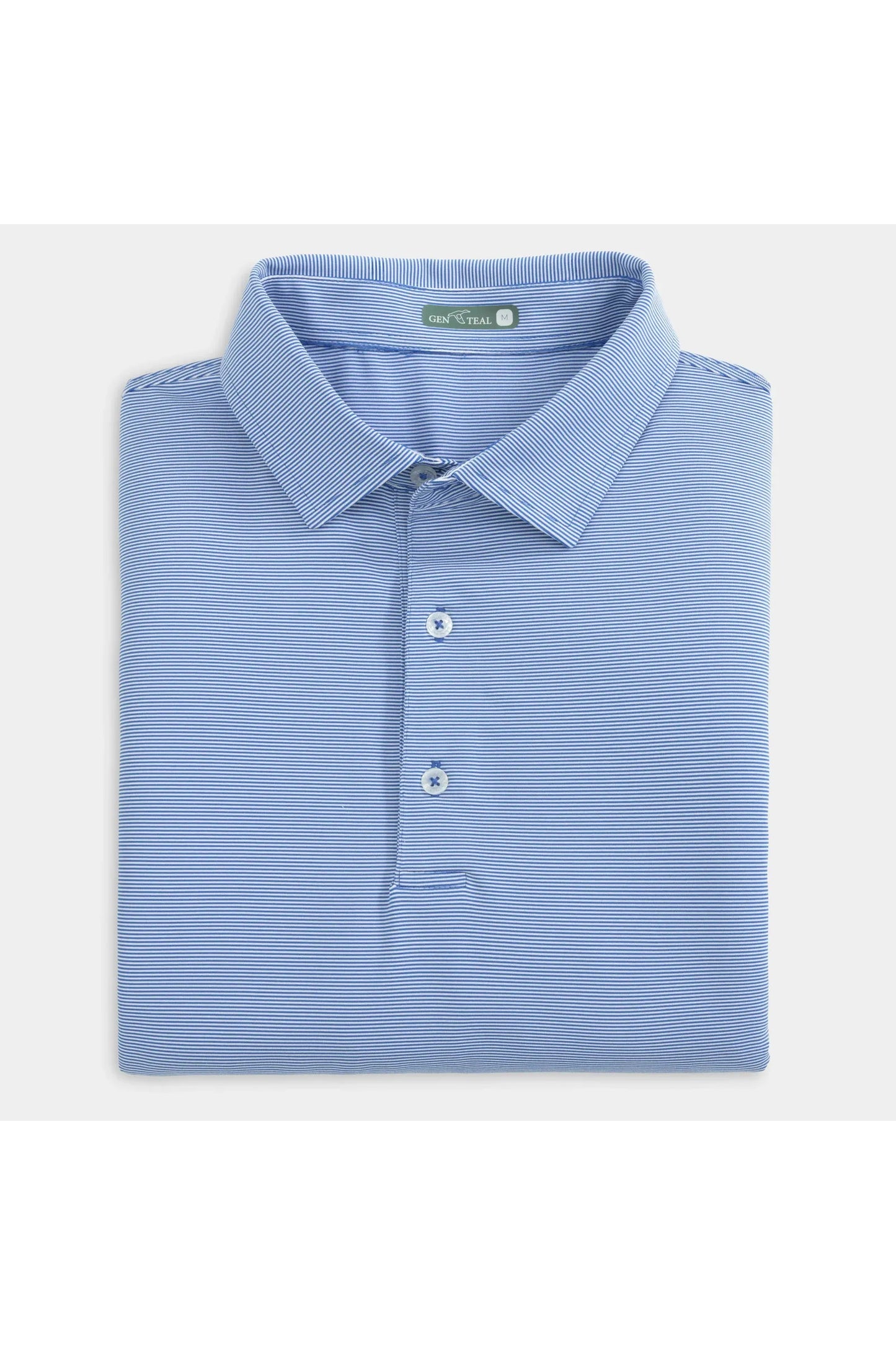 Genteal Fall’ 24 Club Pinstripe Performance Polo