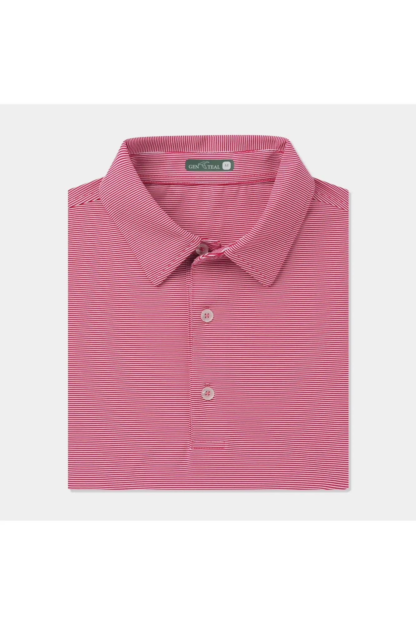 Genteal Fall’ 24 Club Pinstripe Performance Polo