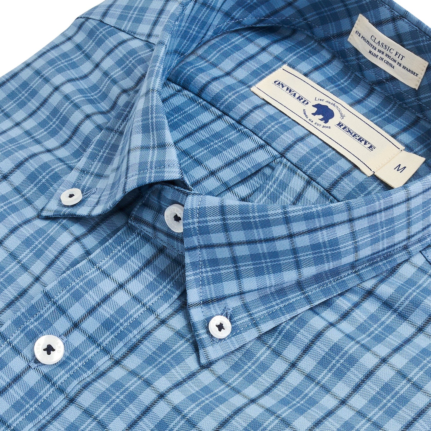 Onward Reserve Dorrie Classic Fit Brushed Performance Twill Button Down