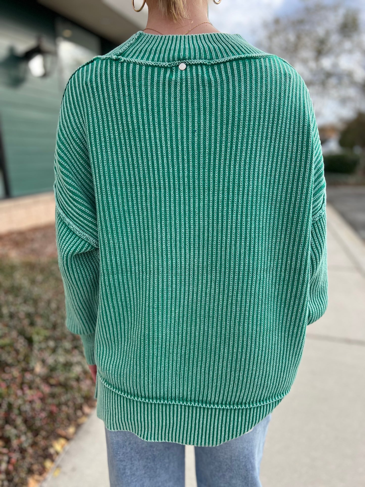 Wild & Free Sweater - Green