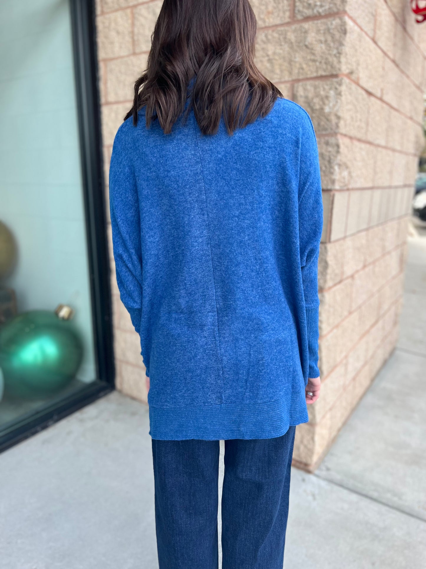 Slouchy Sunday Tunic - Cobalt