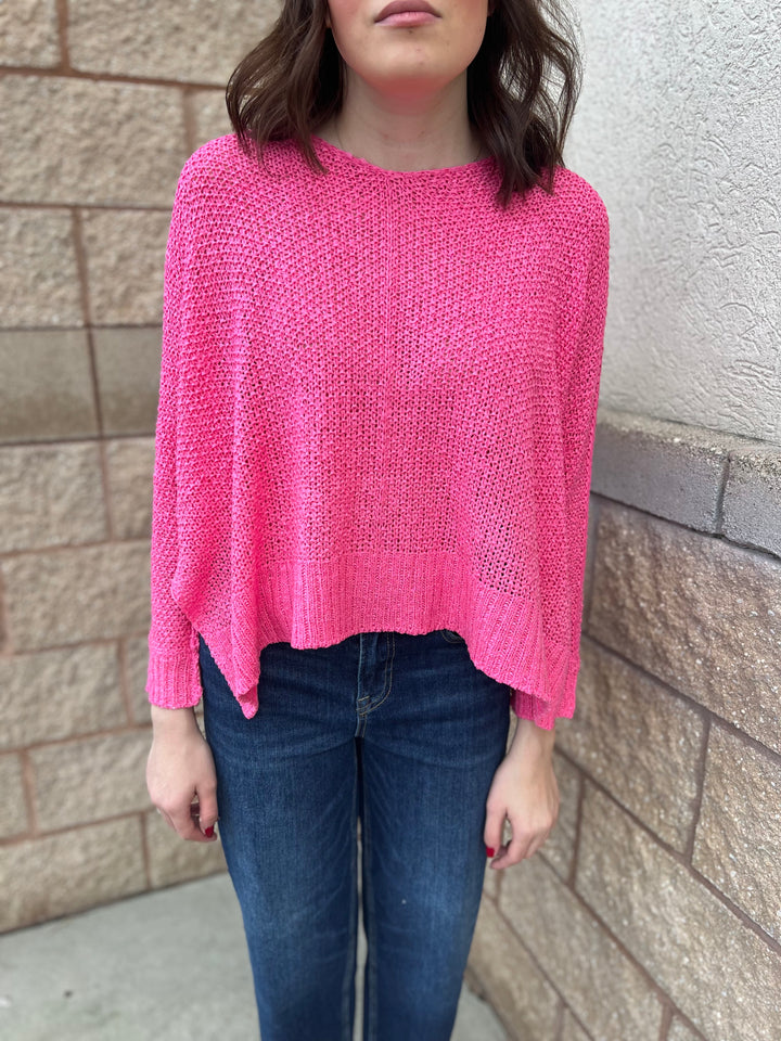 On The Way Sweater - Pink