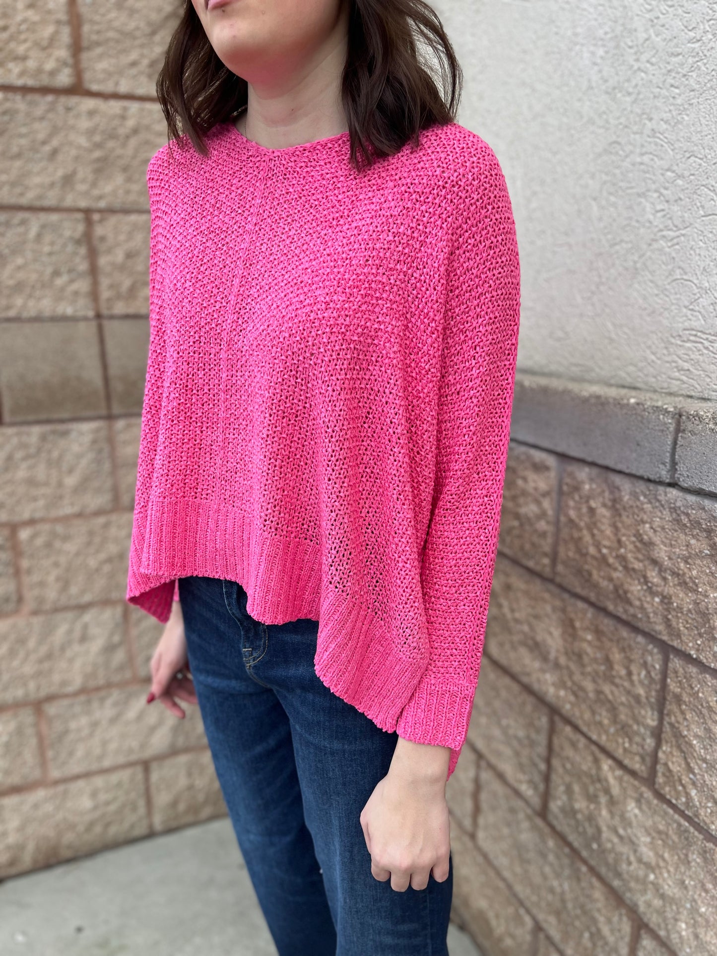 On The Way Sweater - Pink