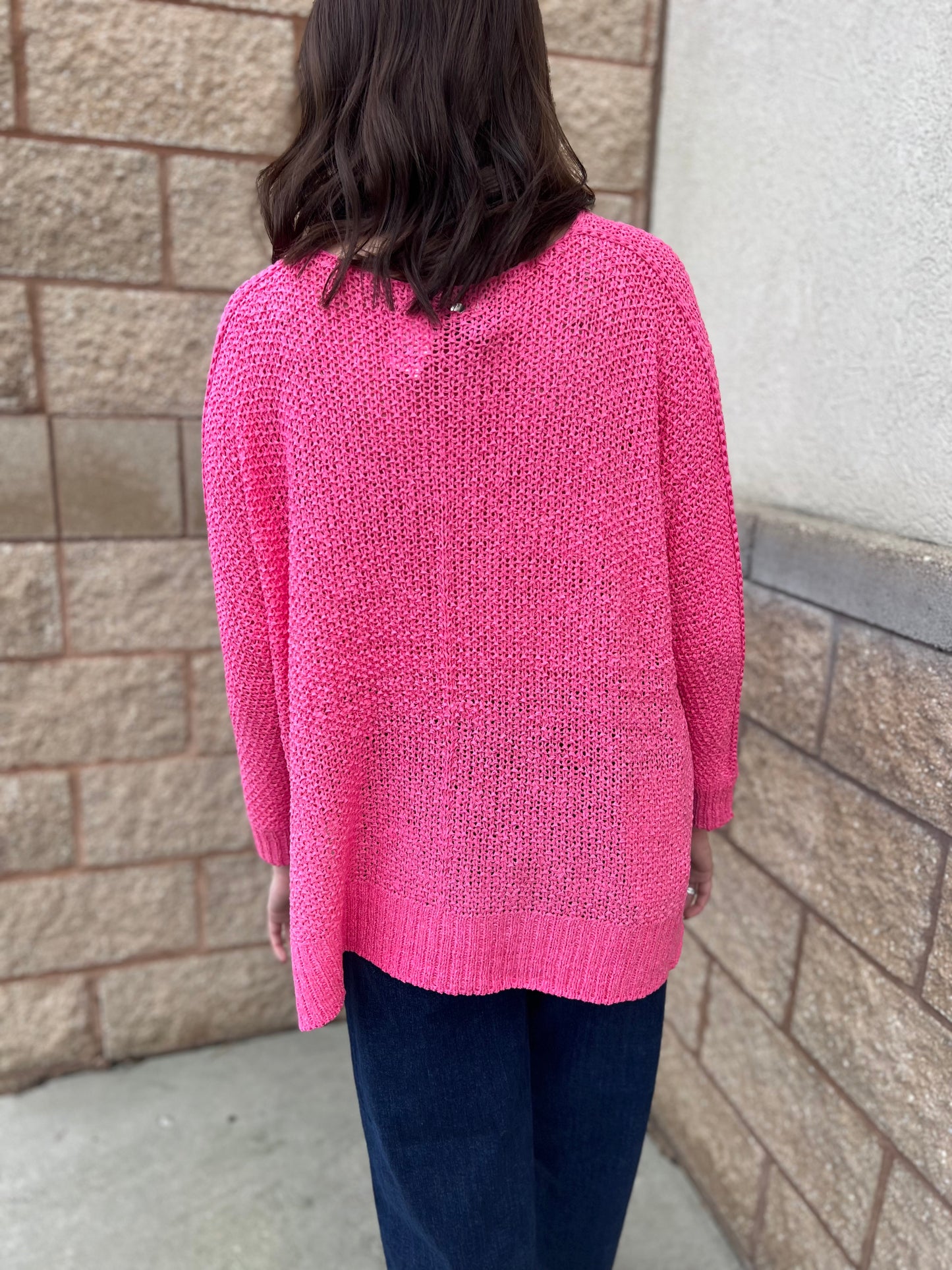 On The Way Sweater - Pink