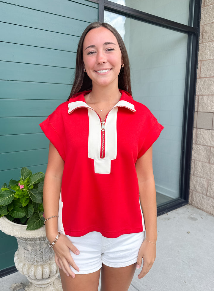 Riley Top - Red