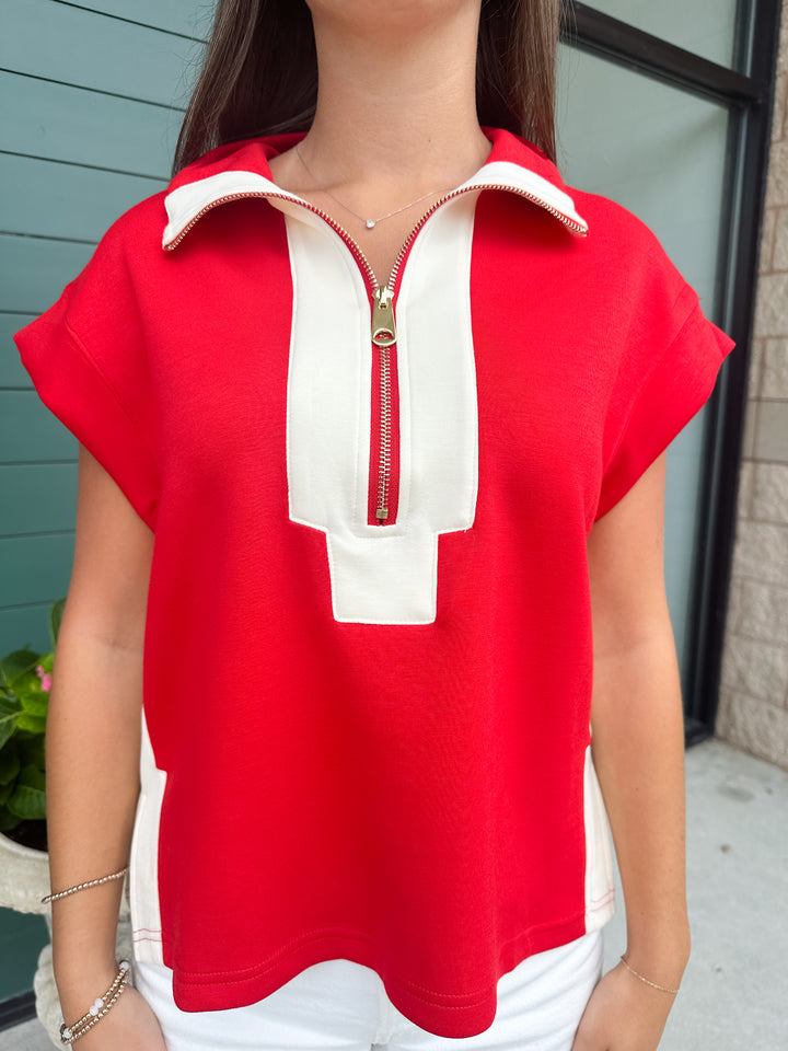 Riley Top - Red