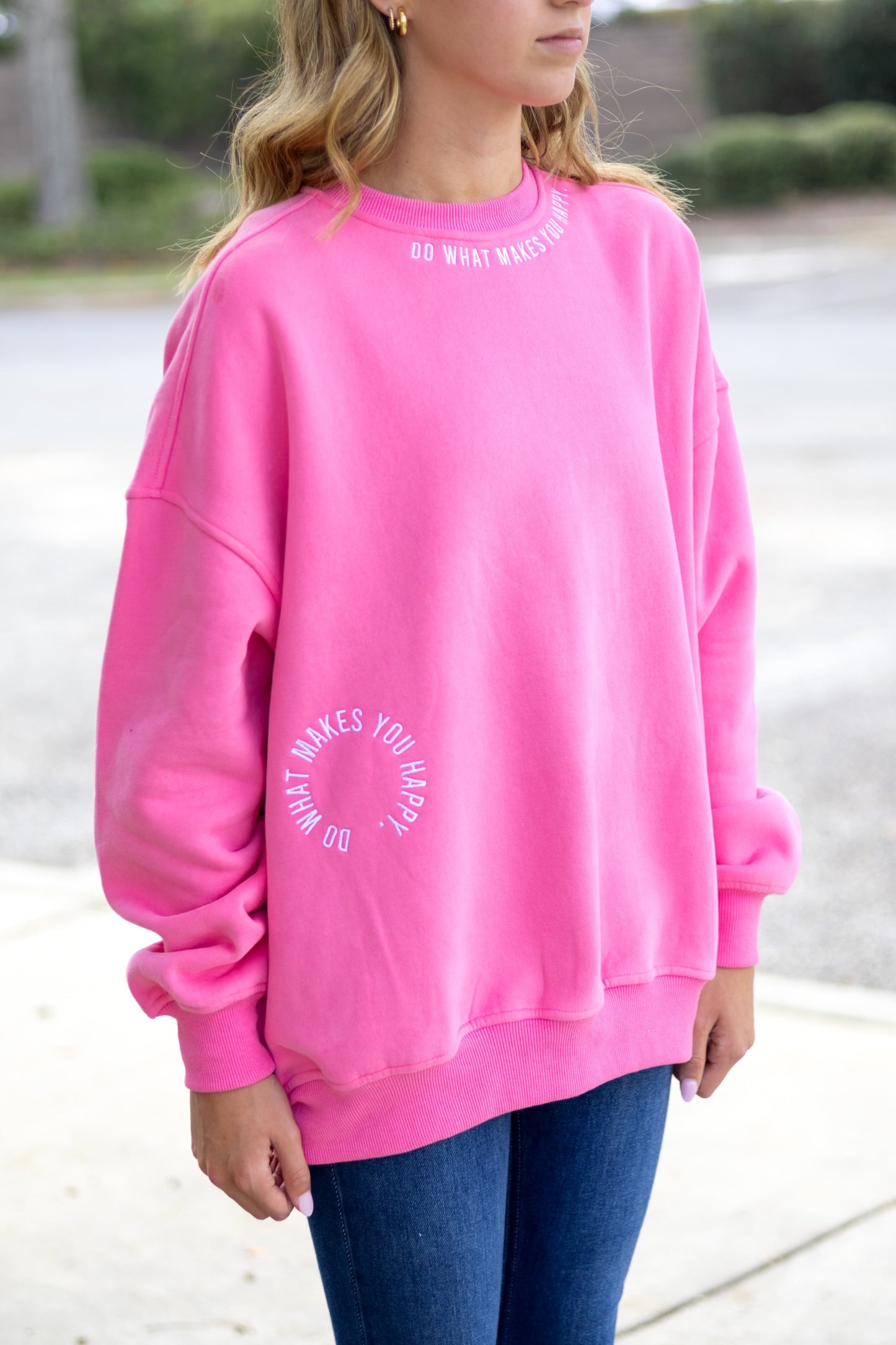 Do What Makes You Happy Crewneck