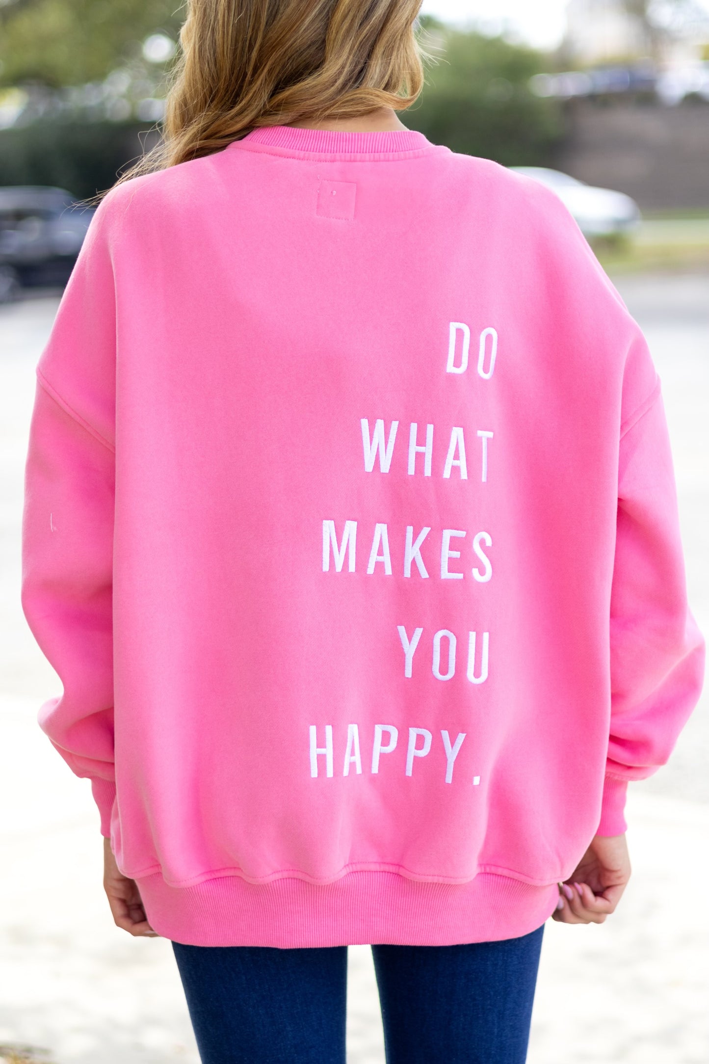 Do What Makes You Happy Crewneck