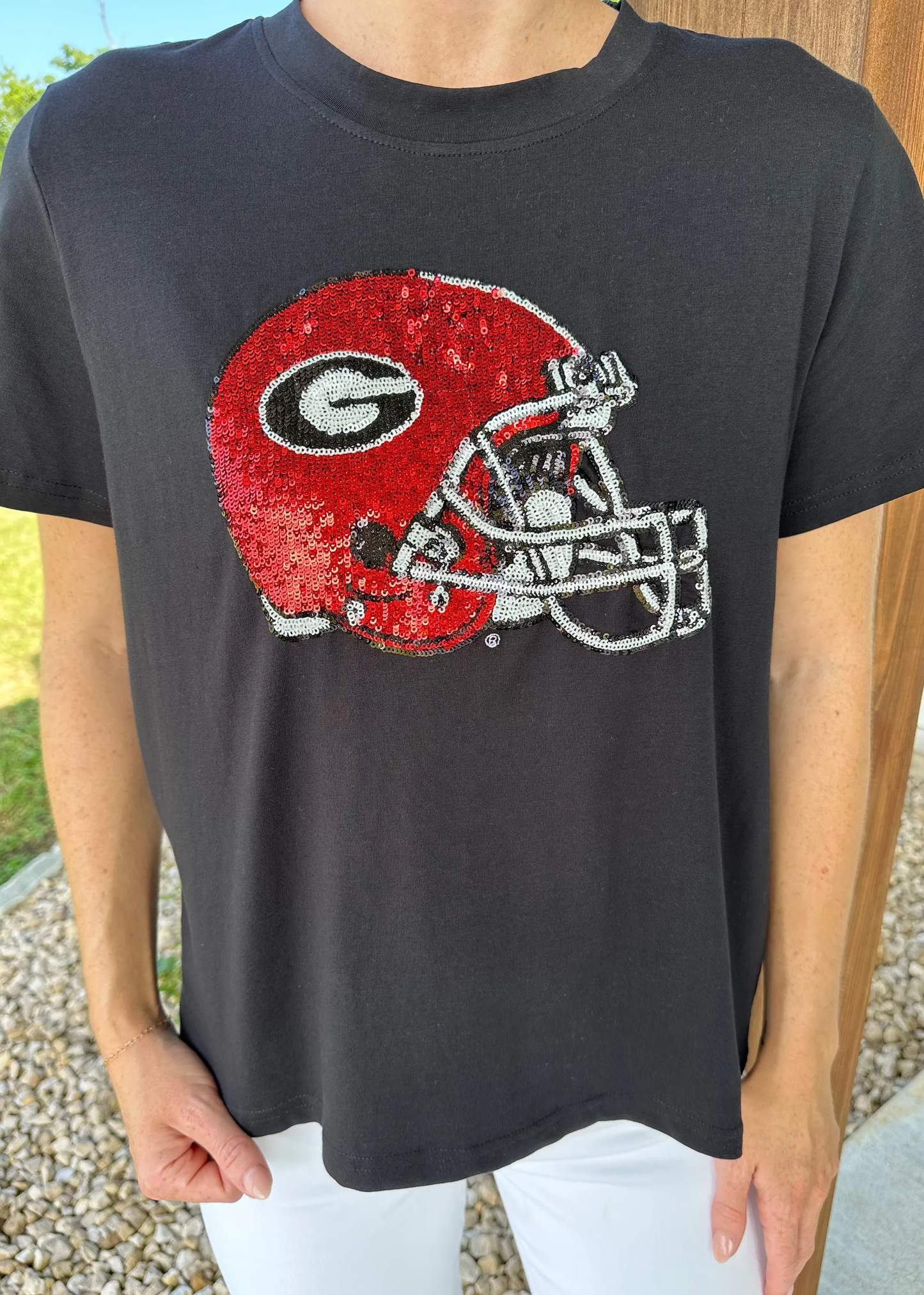 The Sequin Shirt, Georgia Helmet