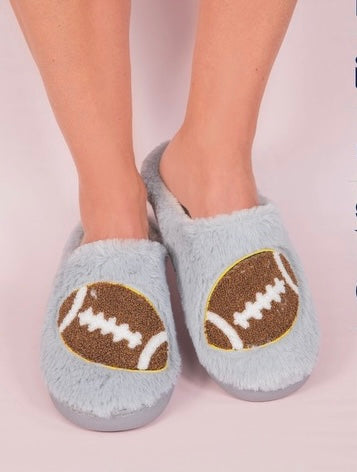 Simply Southern Football Slippers