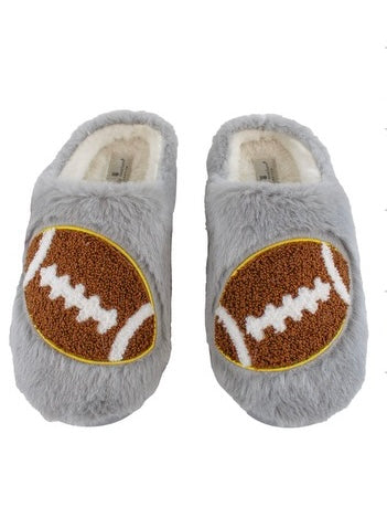 Simply Southern Football Slippers