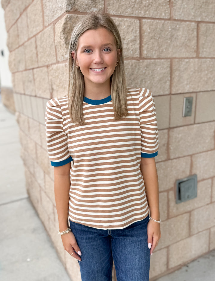 Moonlight Stripes Top
