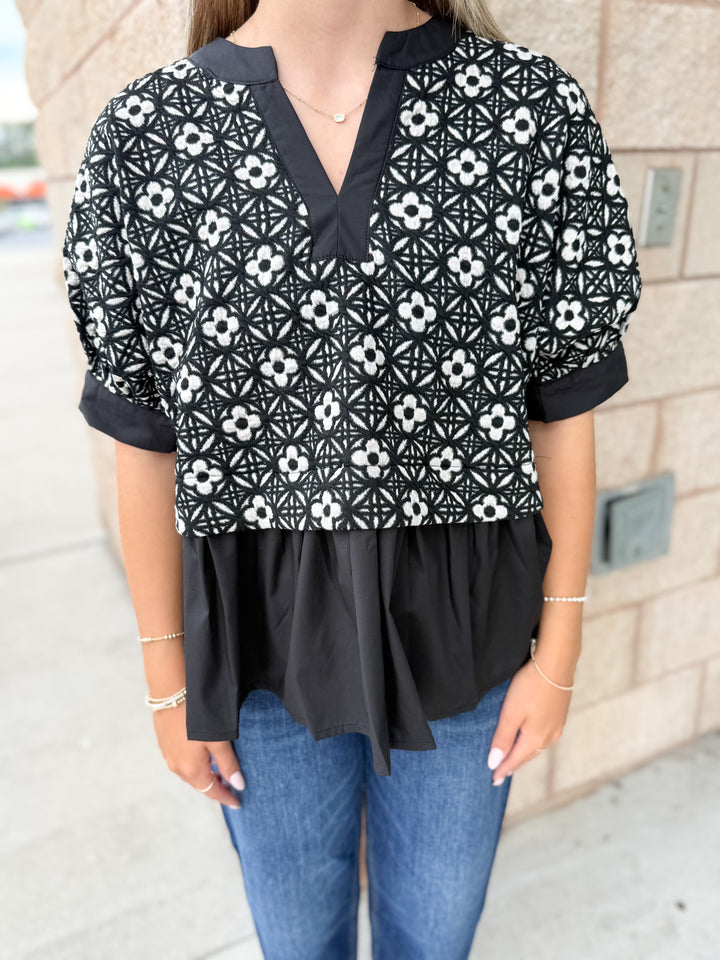 Karie Embroidered Blouse