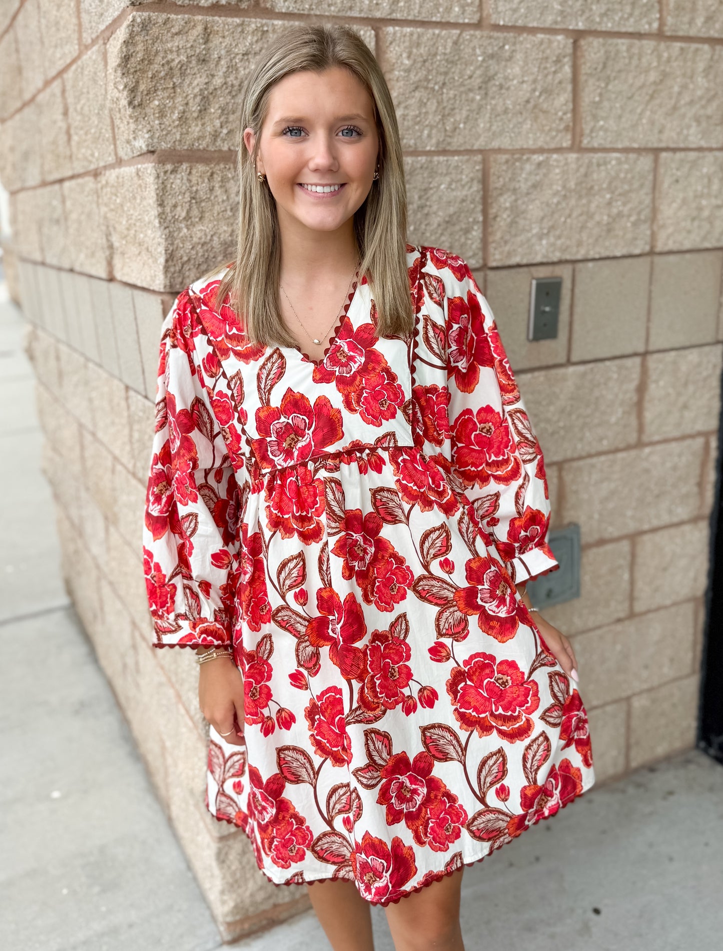 Fall Florals Dress