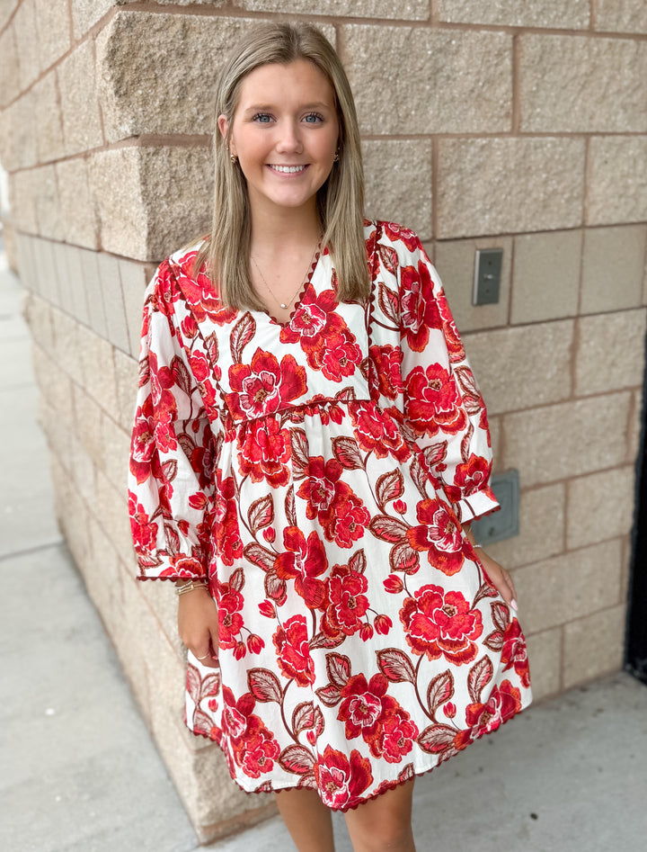Fall Florals Dress