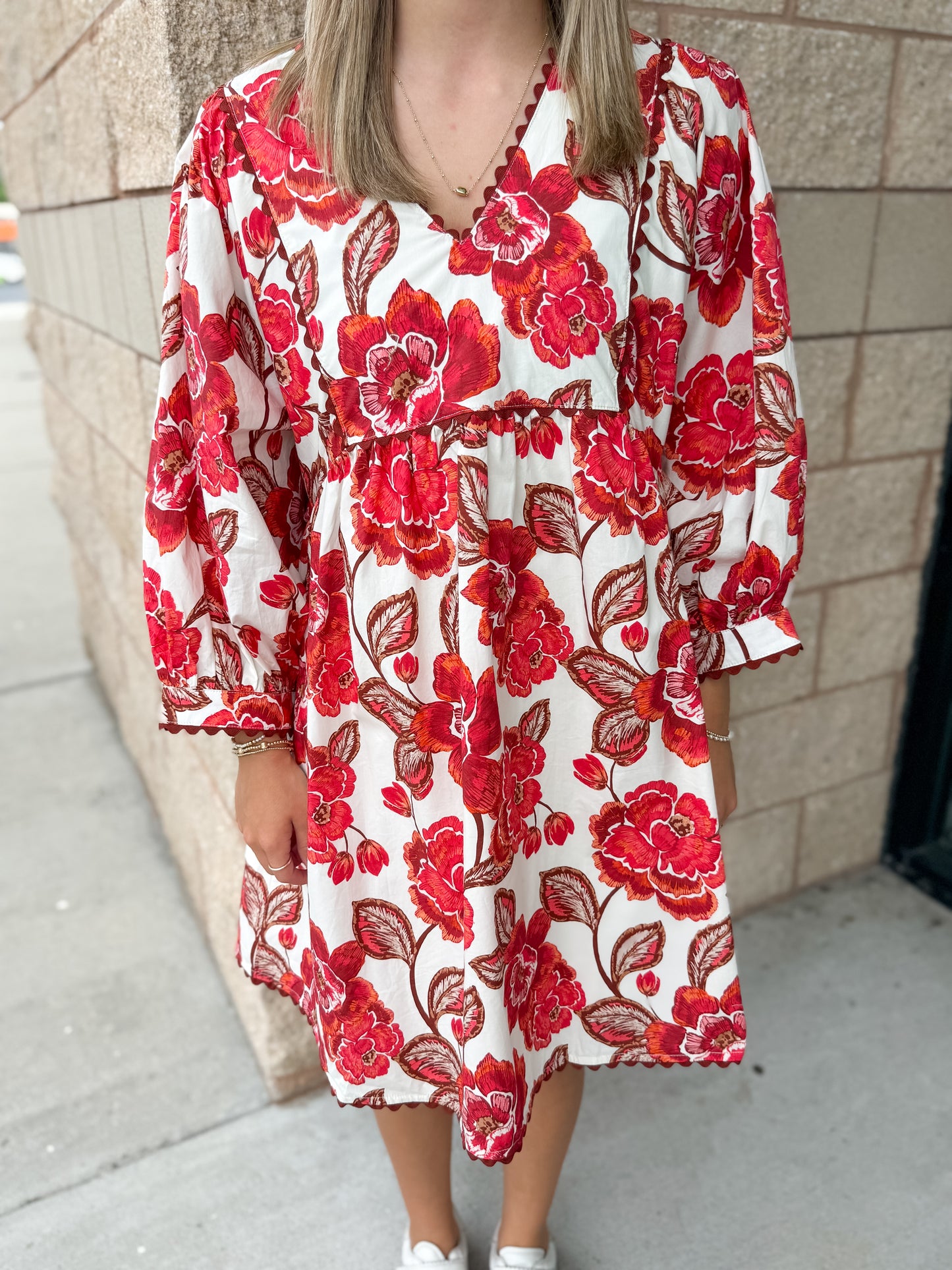 Fall Florals Dress